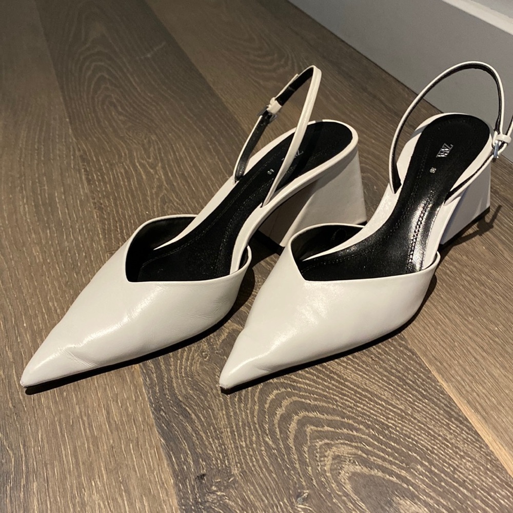 Zara slingback heels
